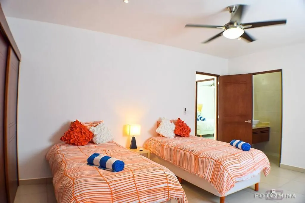 Casa Cielo Family House Villa Playa del Carmen Mexico