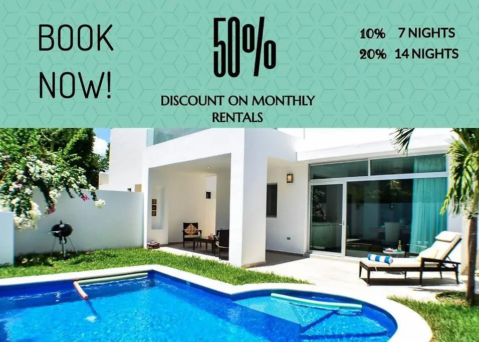 Casa Cielo Family House Villa Playa del Carmen